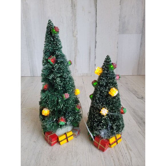 Dept 56 53617 Lighted Christmas Gift Trees accessory Xmas - Picture 5 of 10